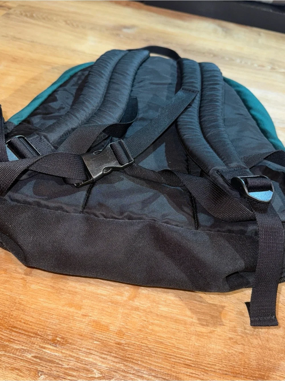 Vintage The North Face Green Mohican 15” Expandable Backpack Day Pack Hiking 90s